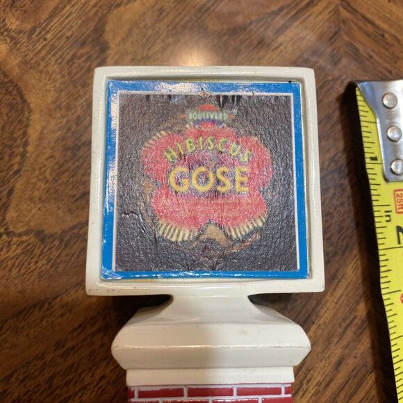 Boulevard Brewing Hibiscus Gose Beer Tap Handle BLVD Mancave Craft Beer - Picture 2 of 7